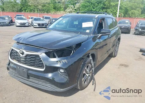 2023 Toyota Highlander Xle from USA, damaged, VIN 5TDKDRBHXPS030361